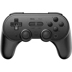8bitdo Pro2 (Android, iOS, PC, Raspberry Pi 3, Steam Machine, Switch), Gaming Controller, Schwarz