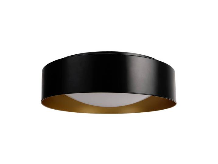 MEGAMAN Deckenleuchte Renzo XChange, schwarz, für Badezimmer, Kunststoff, Modern