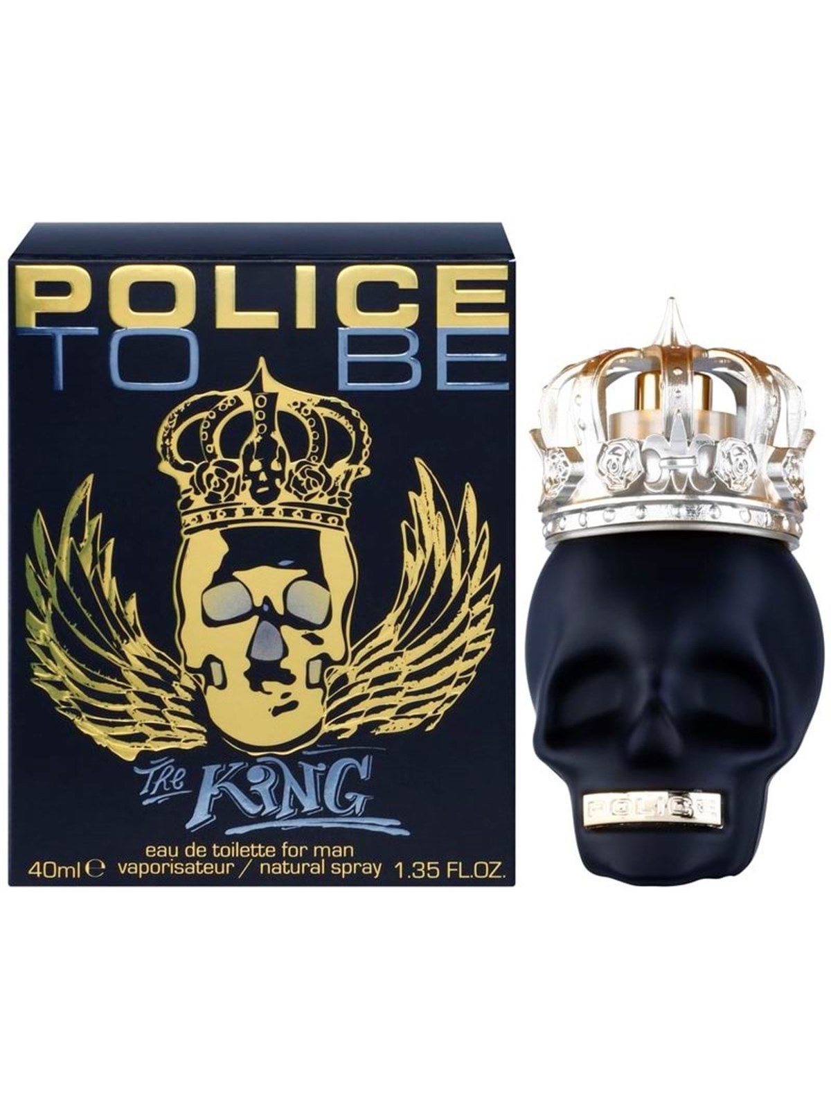 Police To Be The King For Man Spray - 40 ml0