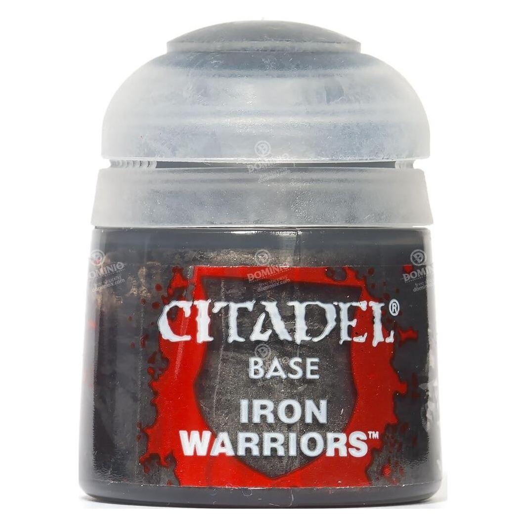 Games Workshop Citadel Pot de Peinture - Base Iron Warrior (9918995016806)