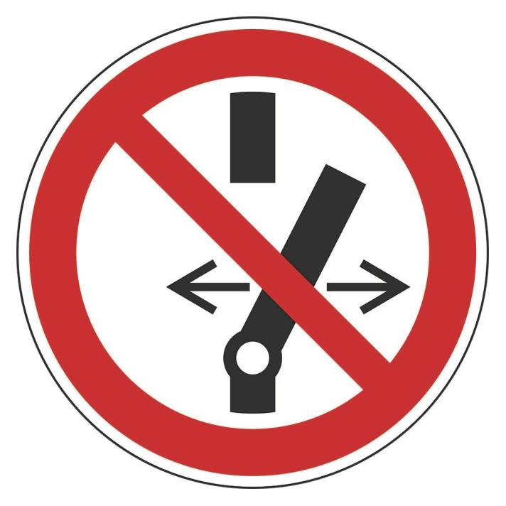 Hein 183022 Verbotsschild HEIN 183022 Schalten verboten ASR Magnetfolie (183022)
