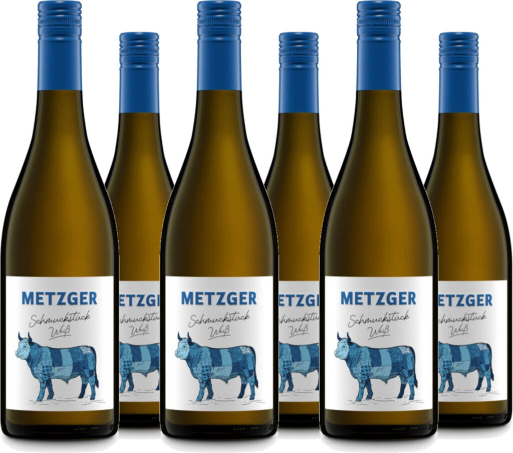6er Vorteilspaket Metzger Schmuckstück Weiß 2025 Uli Metzger