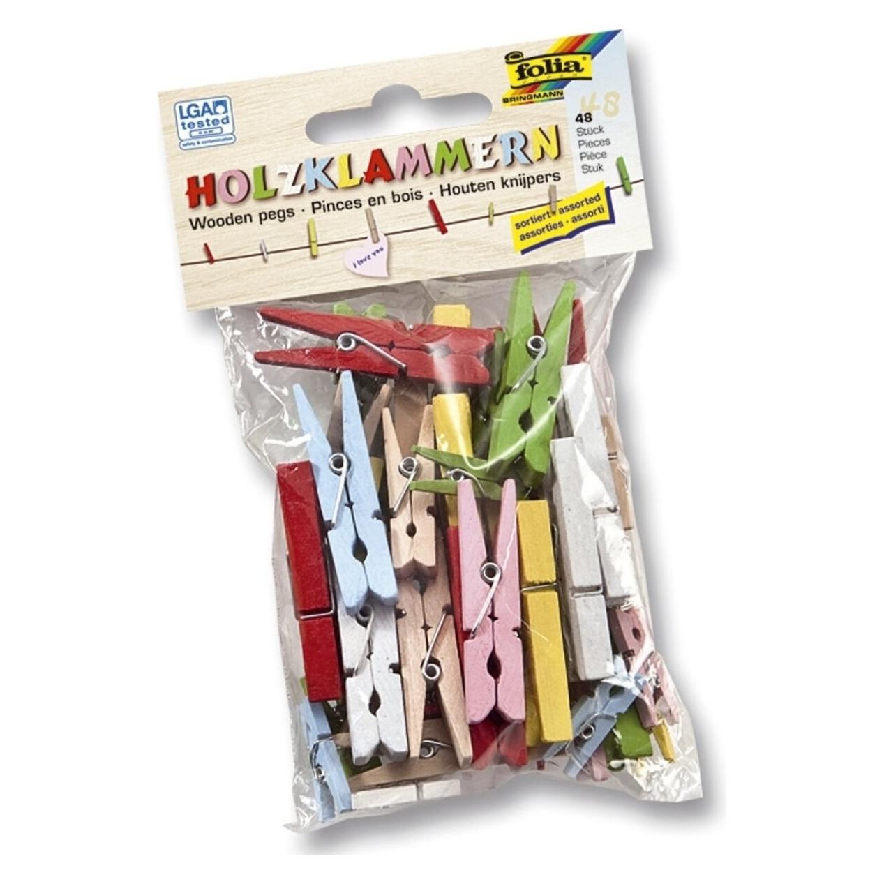 Folia Holzklammern (2295)