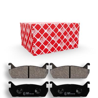 FEBI BILSTEIN Bremsbelagsatz, Scheibenbremse 170269 Hinterachse für DAIHATSU MAZDA Suzuki