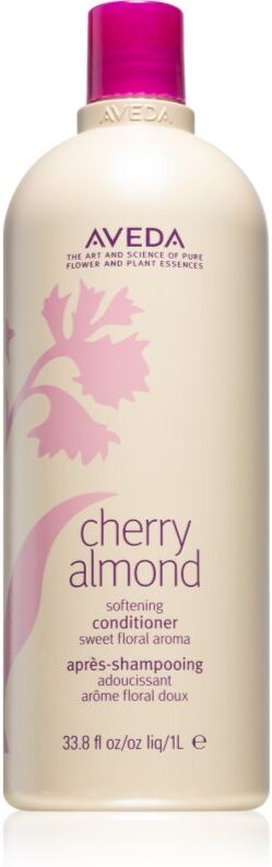 Aveda Cherry Almond Softening Conditioner après-shampoing nourrissant en profondeur pour des cheveux brillants et doux 1000 ml