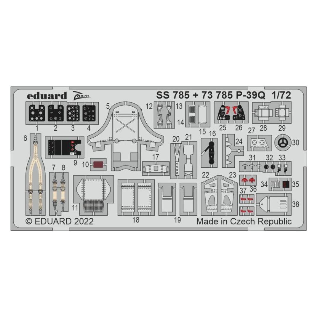 Eduard P-39Q for ARMA HOBBY (SS785)