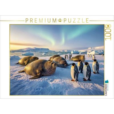CALVENDO Puzzle Wenn Größe Stil hat - dann ist es ein See - Elefant. | 1000 Teile Lege-Größe 64x48cm Foto-Puzzle für glückliche Stunden, Sonstige von