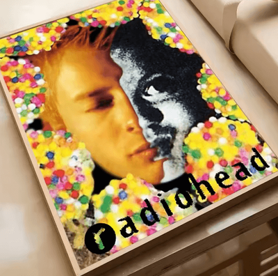 Inspire Picks Radiohead Vintage Rock Band Poster Retro Music Wall Art Decor 8 30x40cm No Frame