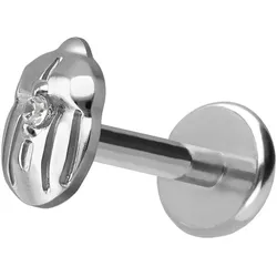 Titan Labret mit Push Fit SKARABÄUS