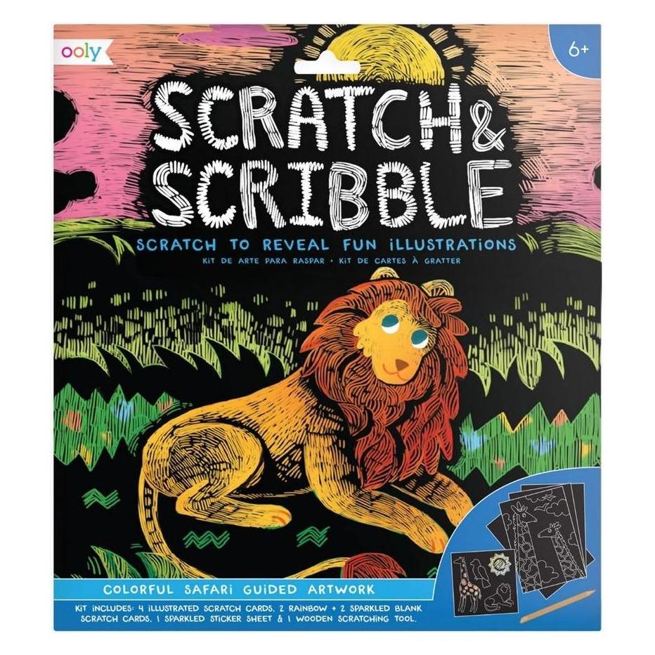 Ooly & Scribble Colorful Safari (323339)