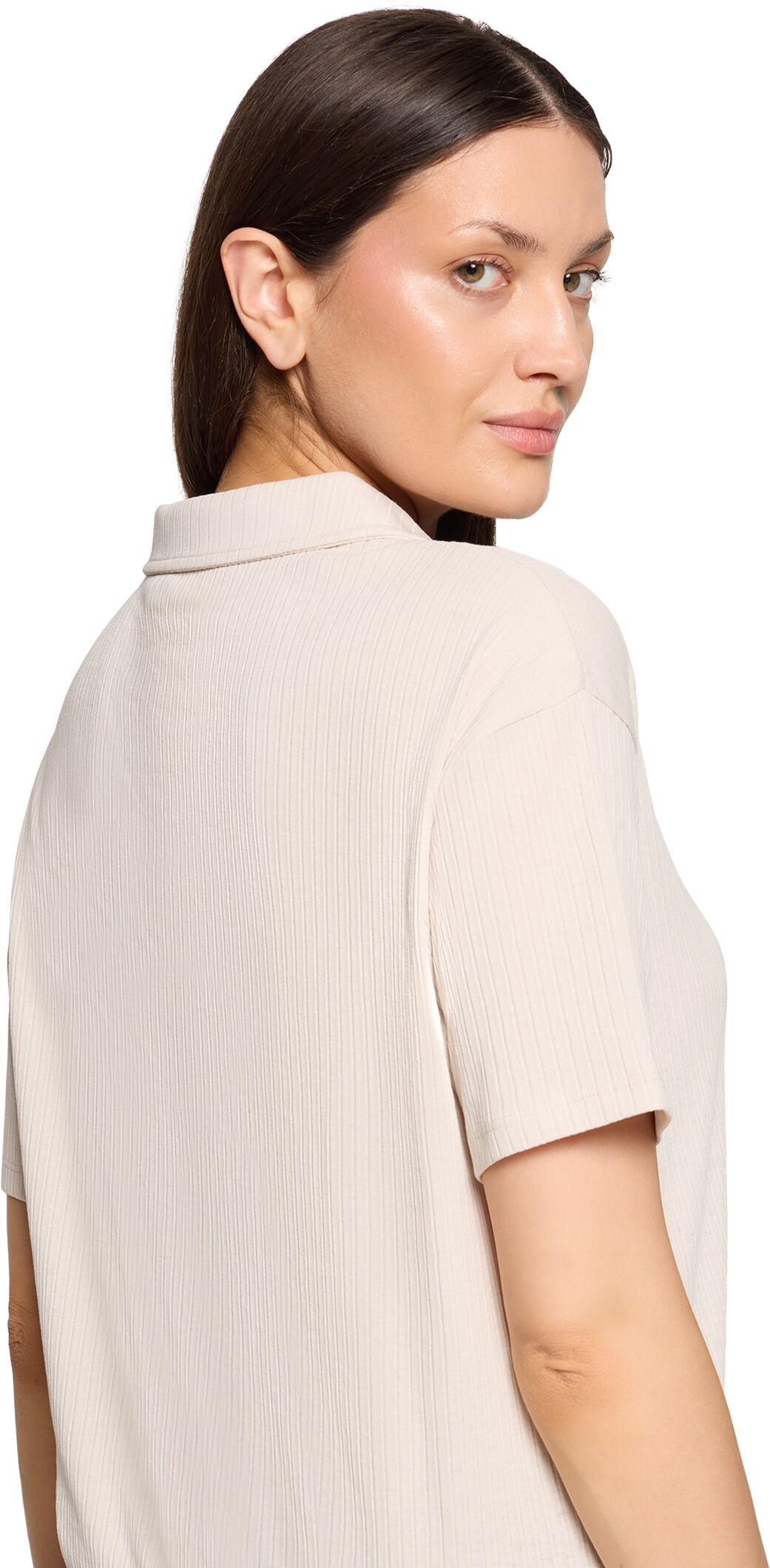 Poloshirt CARTOON "Poloshirt kurzarm", Damen, Gr. 34, beige, Obermaterial: 50% Baumwolle CO. 50% Polyester PES., Shirts Poloshirt