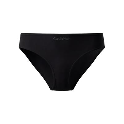 Bikinislip "BIKINI", Damen, Gr. XS (34), Web, schwarz, Web, Obermaterial: 70% Nylon, 30% Elasthan, CALVIN KLEIN UNDERWEAR, unifarben, körpernah, Unterhosen, Körpernahe Passform ohne Nähte
