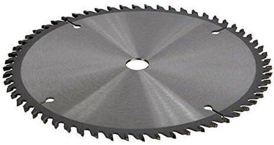 Cirkelzaagblad voor houtbewerking met tungsten-carbidepunten, 185 mm, 60T, Zilver