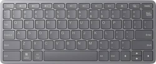 Lenovo Multi-Device Wireless Keyboard(P) Kabellos Tastatur Deutsch, QWERTZ Grau