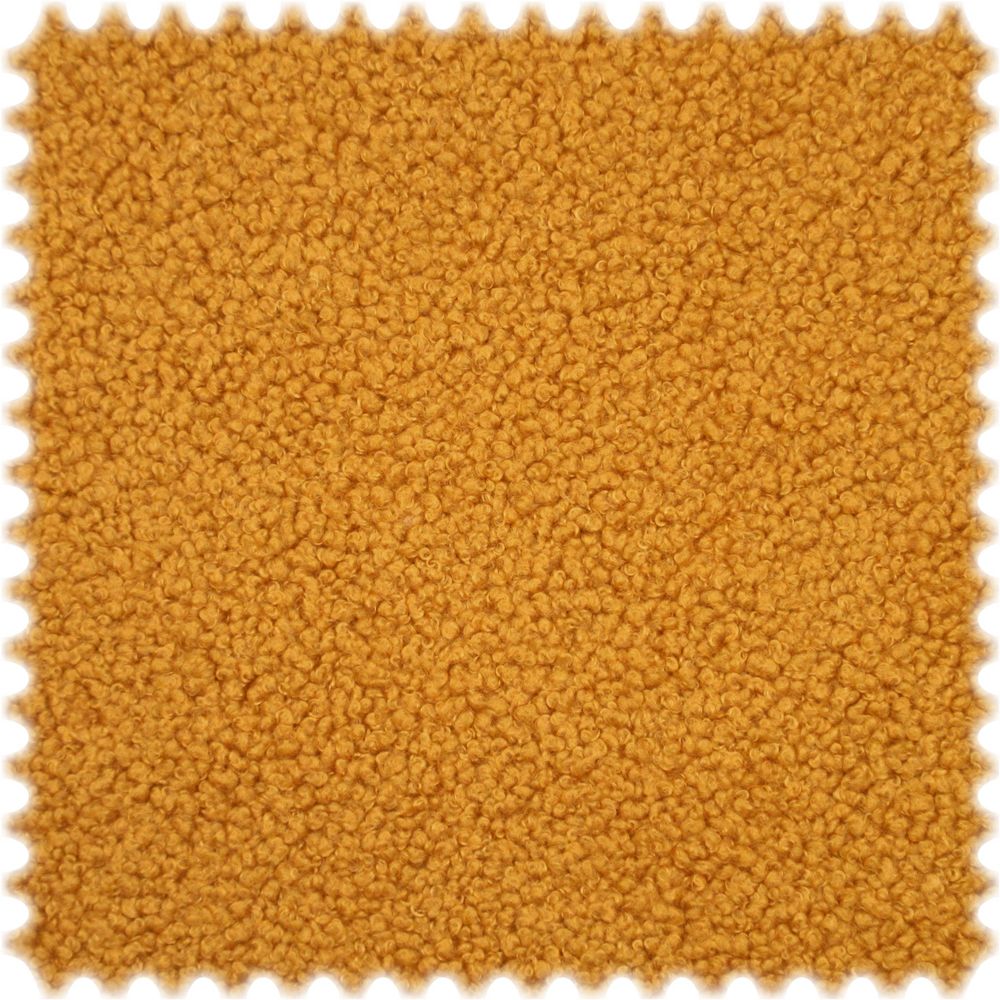 Heiro Kunstfell Möbelstoff Teddy Gold