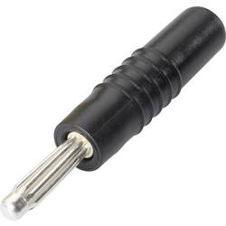 Schnepp S 4000 S Büschelstecker Stecker, gerade Stift-Ø: 4 mm Schwarz 1 St. Piece S 4000 S SCHWARZ