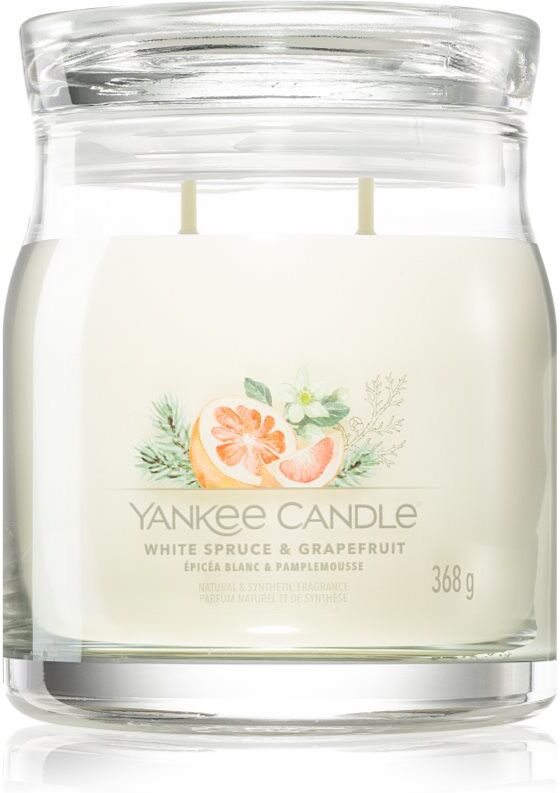 Yankee Candle White Spruce & Grapefruit scented candle 368 g
