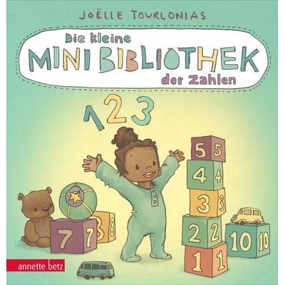 Die kleine Mini-Bibliothek der Zahlen - Ein Pappbilderbuch zum Zählenlernen (Die Mini-Bibliothek der Wörter), Gebundene Ausgabe von Joëlle Tourlonias,