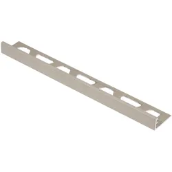 Schlüter Systems JOLLY-TSC Abschlussprofil Aluminium TSC - strukturbeschichtet creme Höhe: 8 mm Länge: 3 m