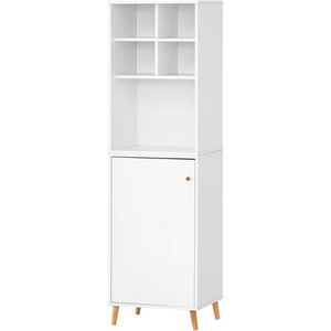 Möbelpartner Kombischrank Serie 500, weiß, mit Tür, (B/H) 51 x 169 cm