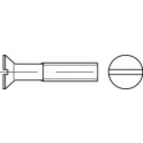 TOOLCRAFT 1065598 Senkschrauben M2.5 16mm Schlitz DIN 963 Edelstahl A4 1000St.