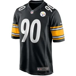 Nike, Herren, Sportshirt, Pittsburgh Steelers Game Jersey Watt 90 S (S), Mehrfarbig