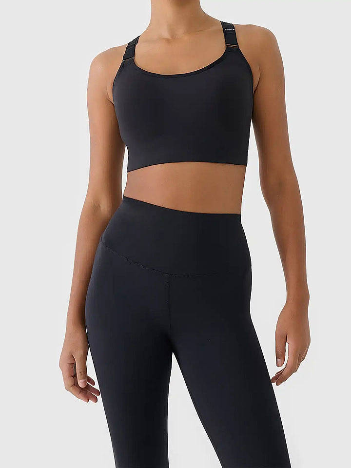 4F Sport-BH in Schwarz - High - L