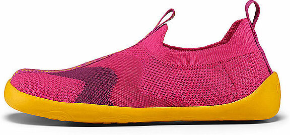 AFFENZAHN Kinder Barfußschuhe - Hausschuhe KNIT HAPPY Flinky pink   29