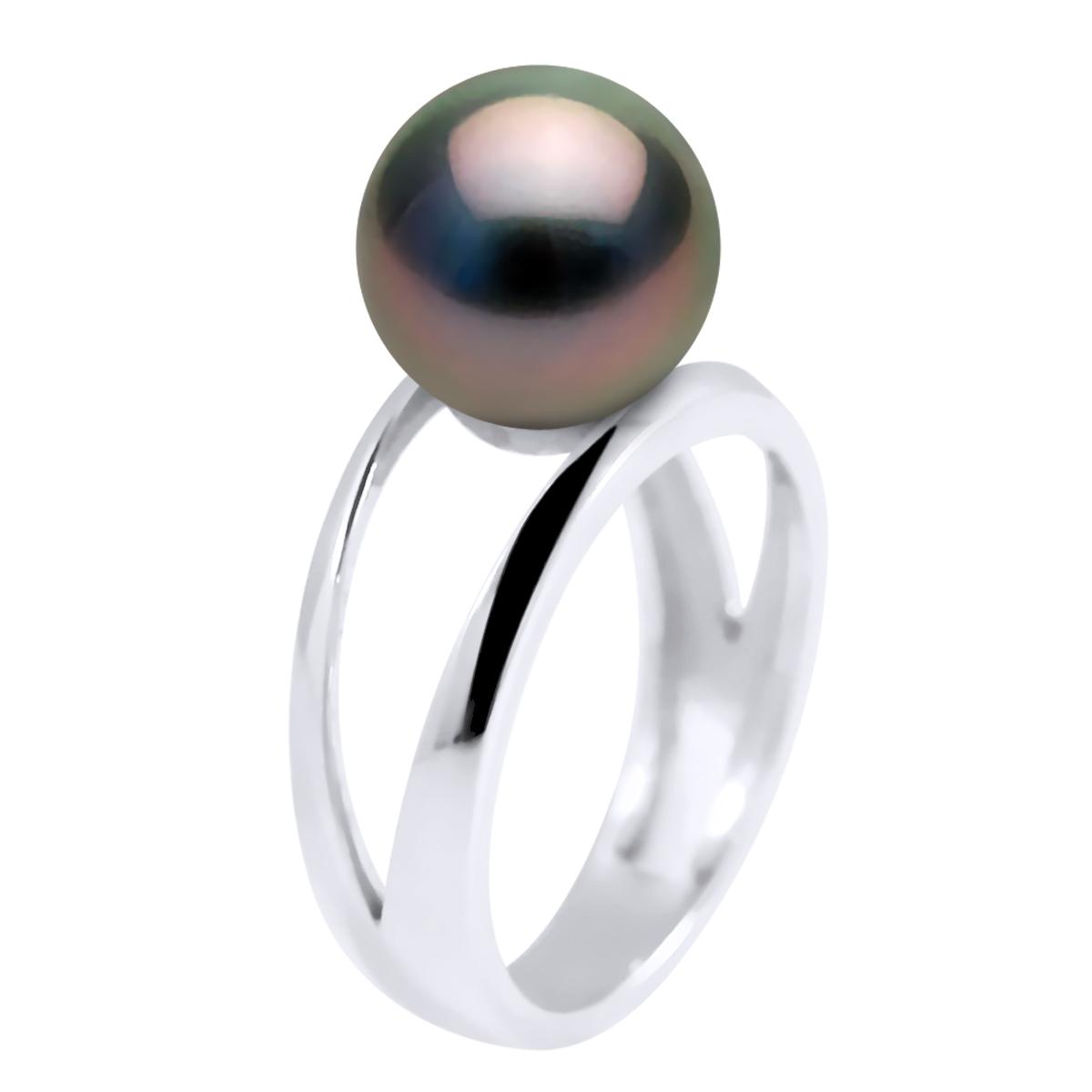 Ring Rush MODERN Tahiti Pearl Ronde 9-10 mm 925