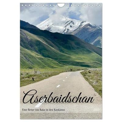 Aserbaidschan - Eine Reise von Baku in den Kaukasus (Wandkalender 2027 DIN A4 hoch), CALVENDO Monatskalender