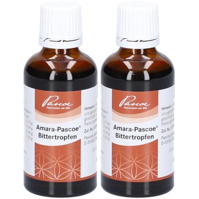 AMARA-Pascoe Bittertropfen 2x 2x50 ml Flüssigkeit