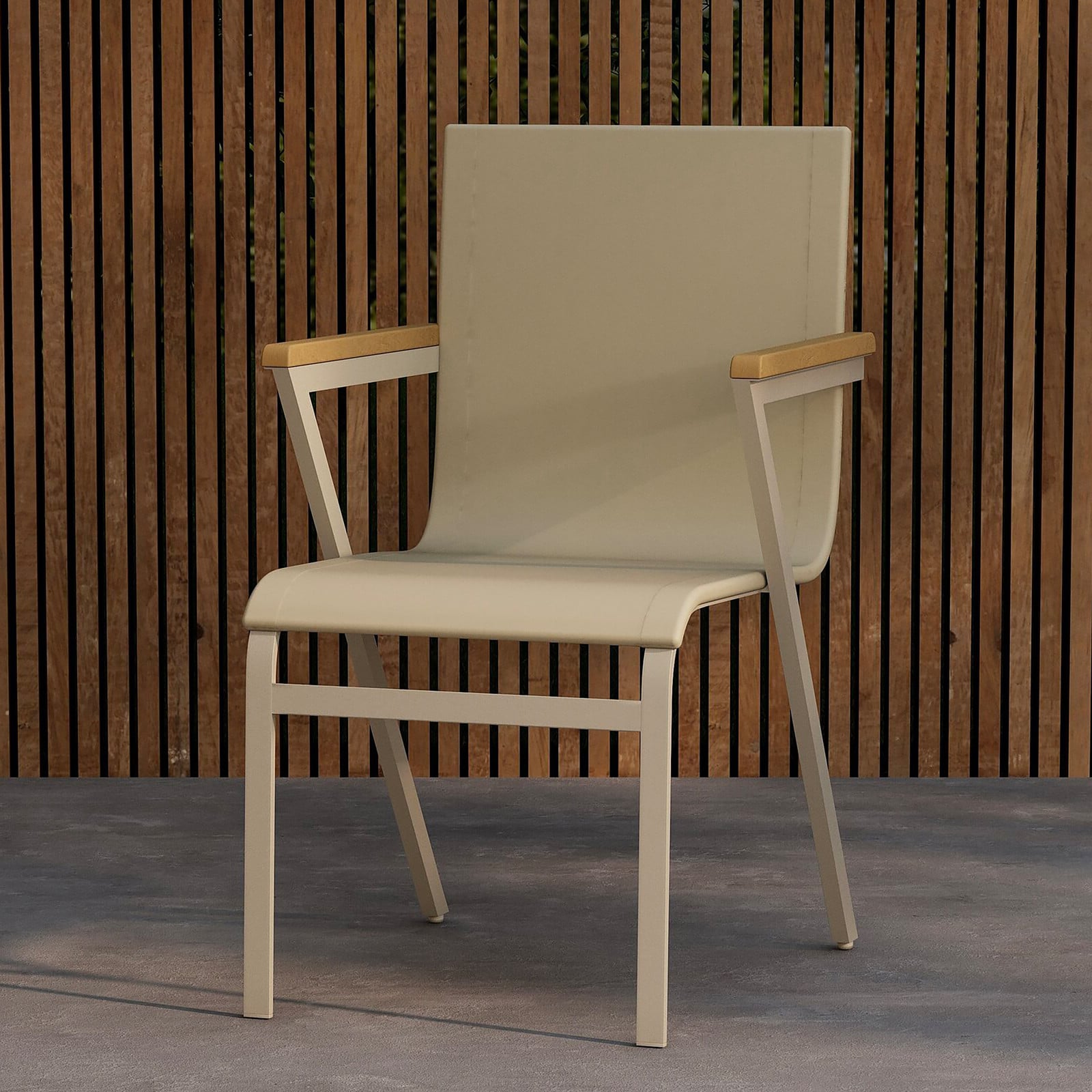 Mexico tuinstoel beige