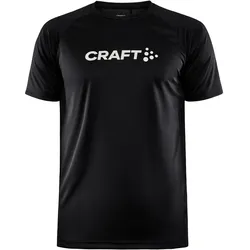 Craft, Herren, Sportshirt, Core Unify Logo Tee M (3XL), Schwarz