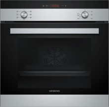 Siemens HB113FBS1 Backofen 60 cm Edelstahl 5 Heizarten LED-Display