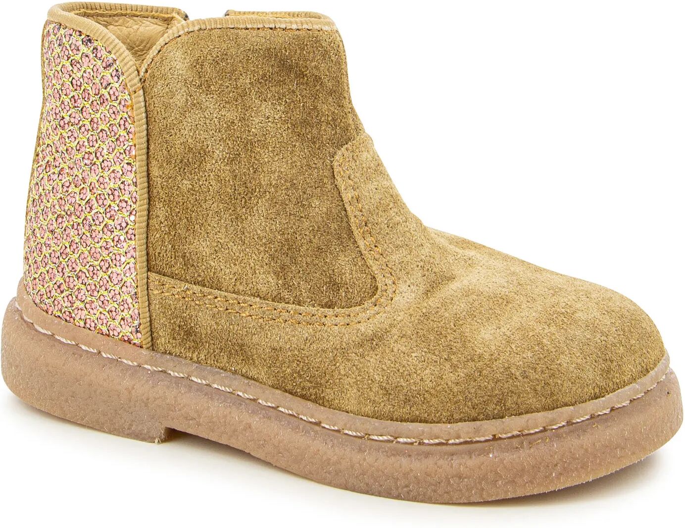 Pom d'Api Boots Zip Trix Back Camel 25