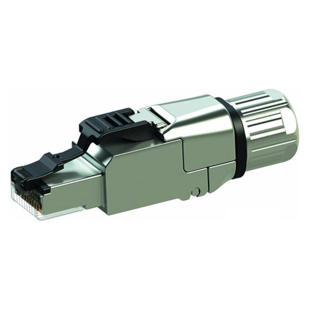 Telegärtner Stecker, TP/RJ45, Feldkonfektionierbar, CAT6A, MFP8-IE T568B, 5,5-10mm Kabeldurchmesser (J00026A5001)