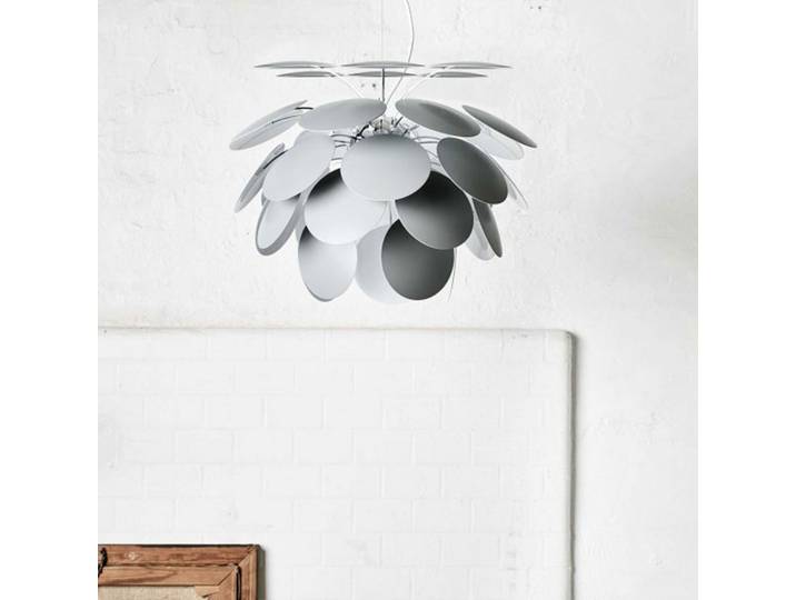 Discoco Suspension Ø132 Gris Mat - Marset - Plastique