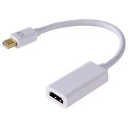 Akyga AK-AD-38 Mini-DisplayPort Adapter [1x HDMI-Stecker - 1x DisplayPort Stecker] vergoldete Steckkontakte 15 cm