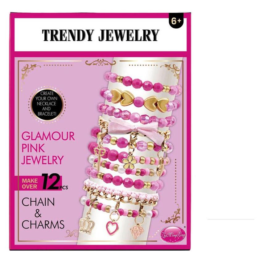 Trendy Schmuckset Kette & Charms (62071985)