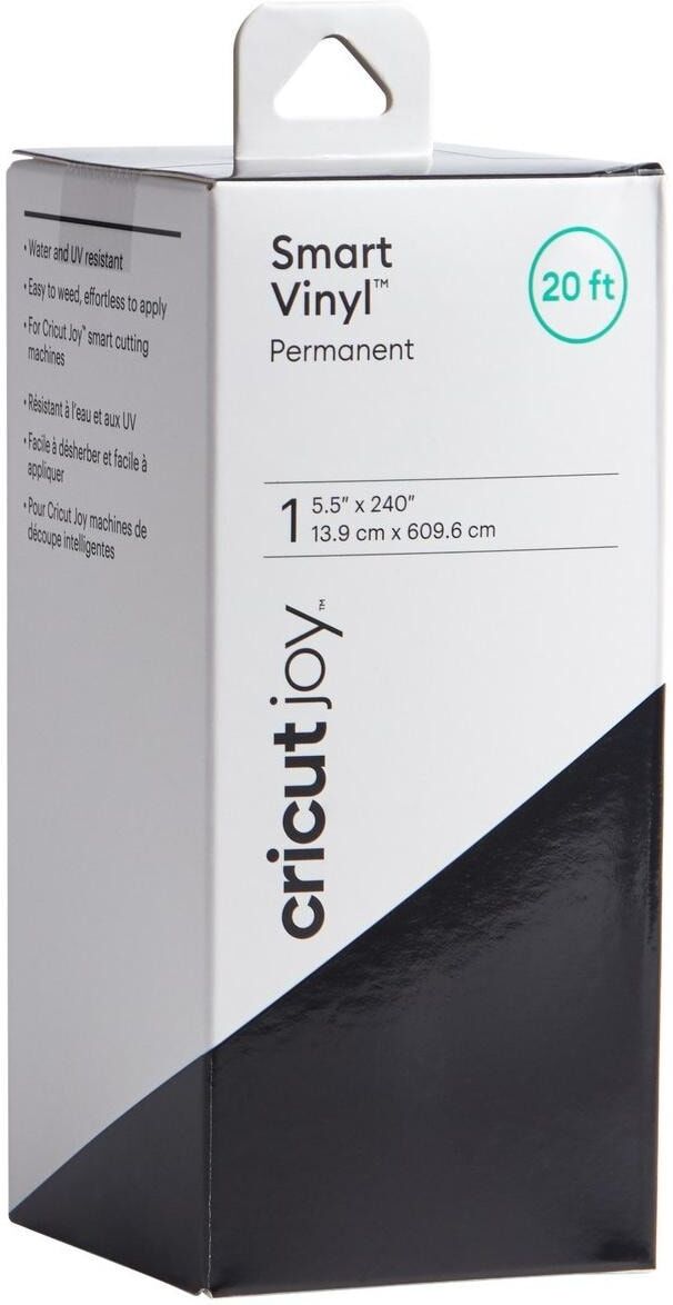 Dekorationsfolie CRICUT "Joy Permanent, 13", schwarz, Vinyl, Dekorationsfolien, Dekorationsfolie schwarz Einheitsgröße