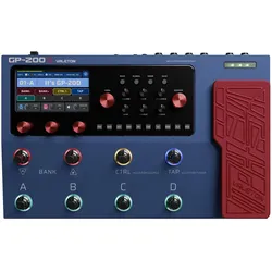 Valeton GP-200X 10th Anniversary (Bass, Gitarre), Effektpedal, Blau