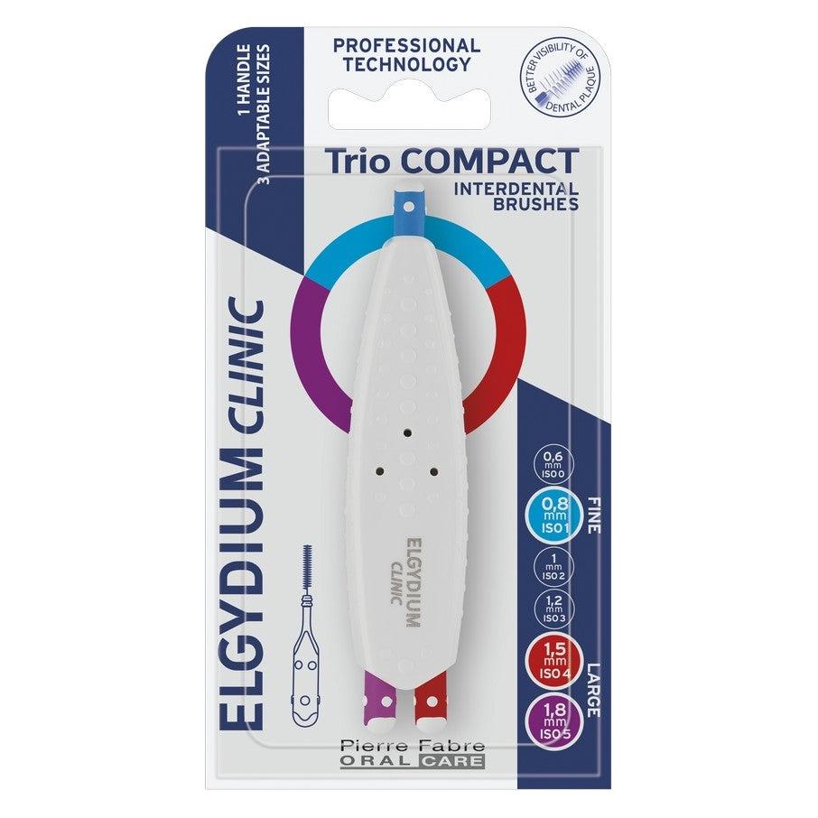 Pierre Fabre Elgydium Clinic Trio Compact Interdental Brush Iso 1/4/5 - 2 Units (2x, 4 mm) (56272158)