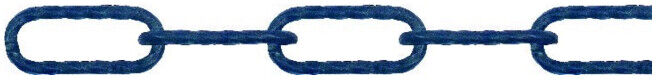 PÖSAMO Chaîne décorative 1843 rouge feu-noir 3,4mm L.20m (250x93) (1000100592)