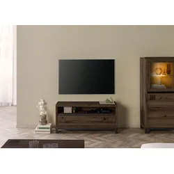 TV-Board Kernbuche 120x40x56 tabacco braun geölt VILLANDERS #212