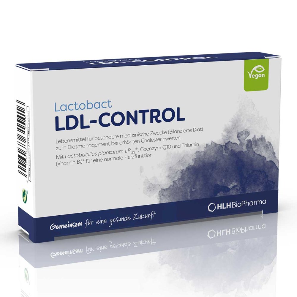 HLH BioPharma GmbH Lactobact LDL-CONTROL – bei erhöhtem Cholesterin & Blutfett Kaps 13501991