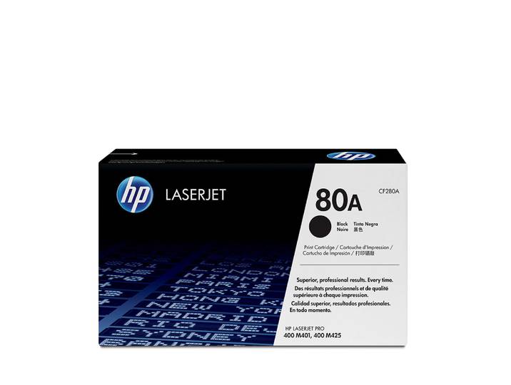 HP 80A Toner authentique CF280A - Noir