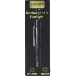 Skywoods Stiftlampe FIX P4 – 350 Lumen, fokussierbar, USB-C