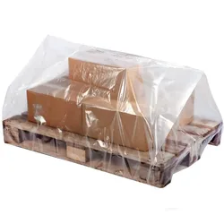 VEPATIM 25x Schrumpfhaube Palettenhaube 1250x950x1500mm transparent 120my