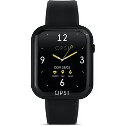 OPS!SMART - CALL - black alu- plastic case + black strap