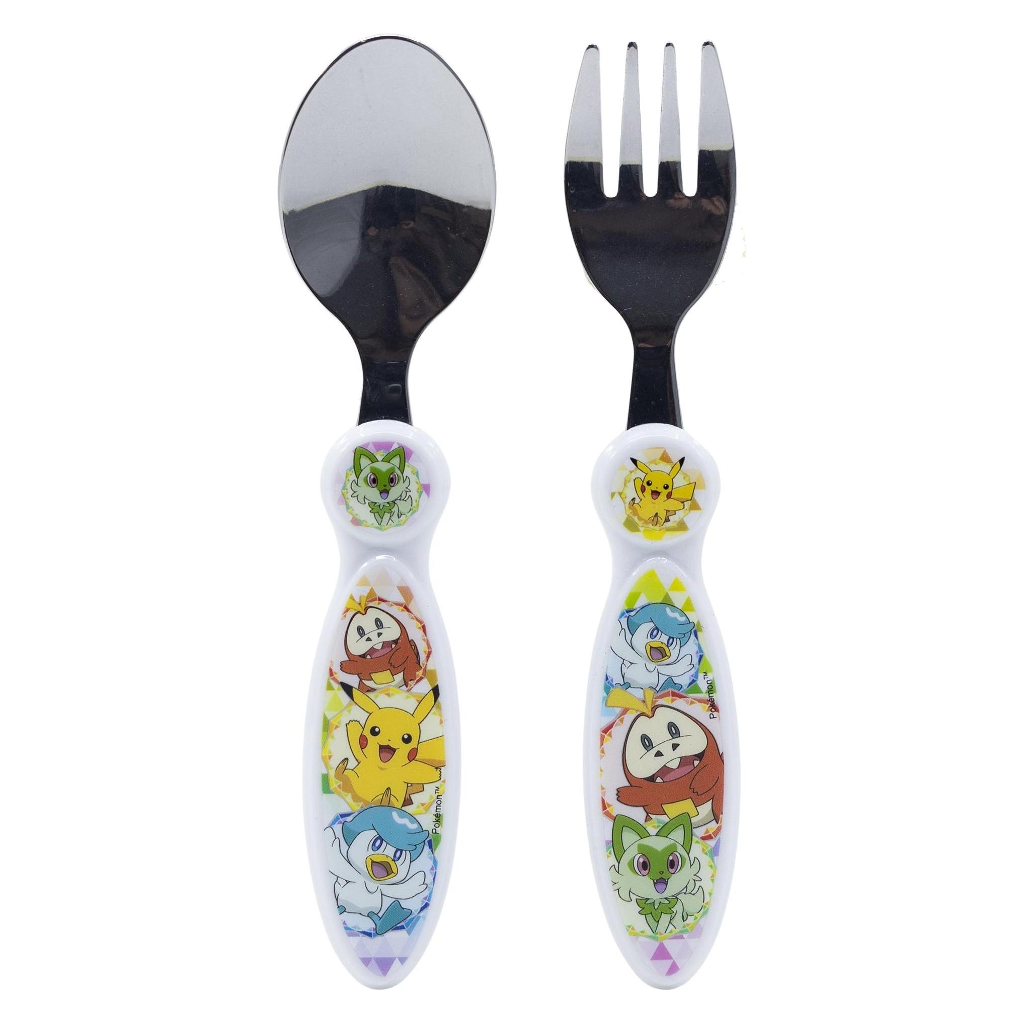 Stor Pokémon "Pikachu & Co." - Kinderbesteck Set 2-teilig (8412497080182)